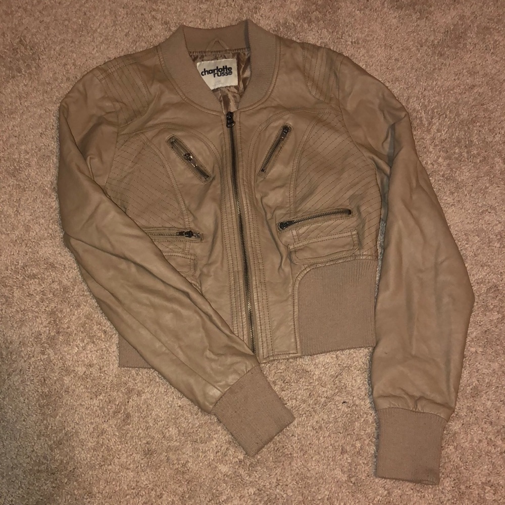 Leather jacket